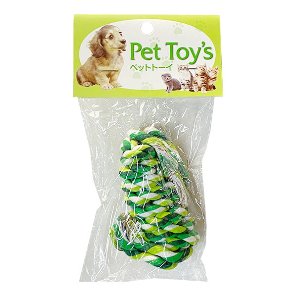 犬猫用おもちゃ ペット用コットンロープ 086730
