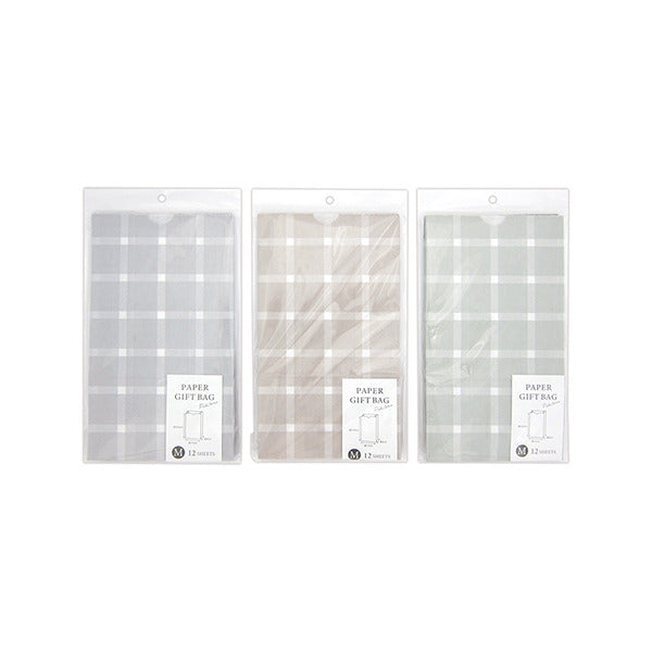 ギフトバッグ プレゼント用バッグ ラッピング袋 ペーパーギフトバッグ M 090657