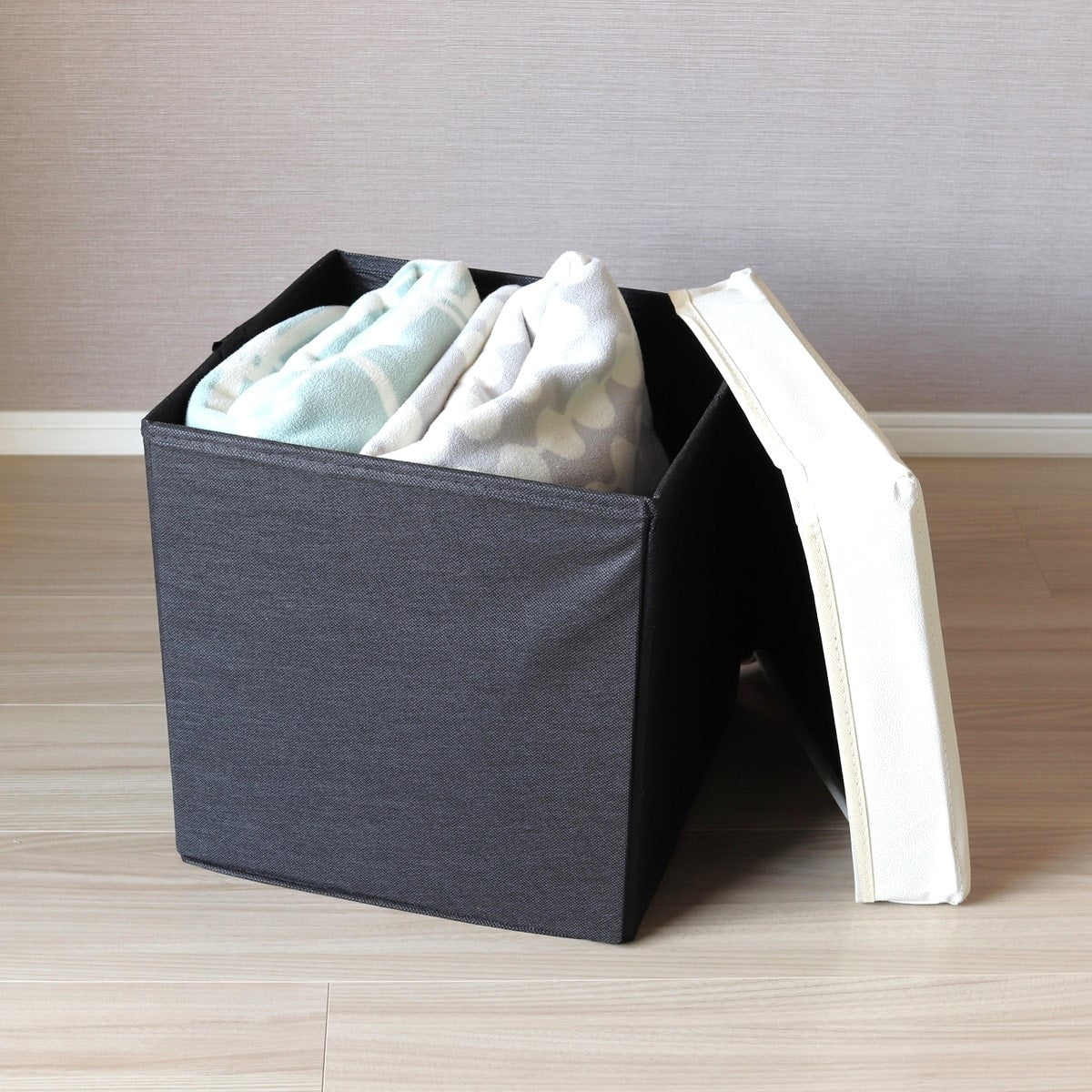 スツール 収納 椅子 チェア おしゃれ 座れる収納ボックスチェア 091060