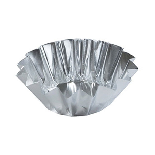 料理用アルミケース金・銀12枚 095503