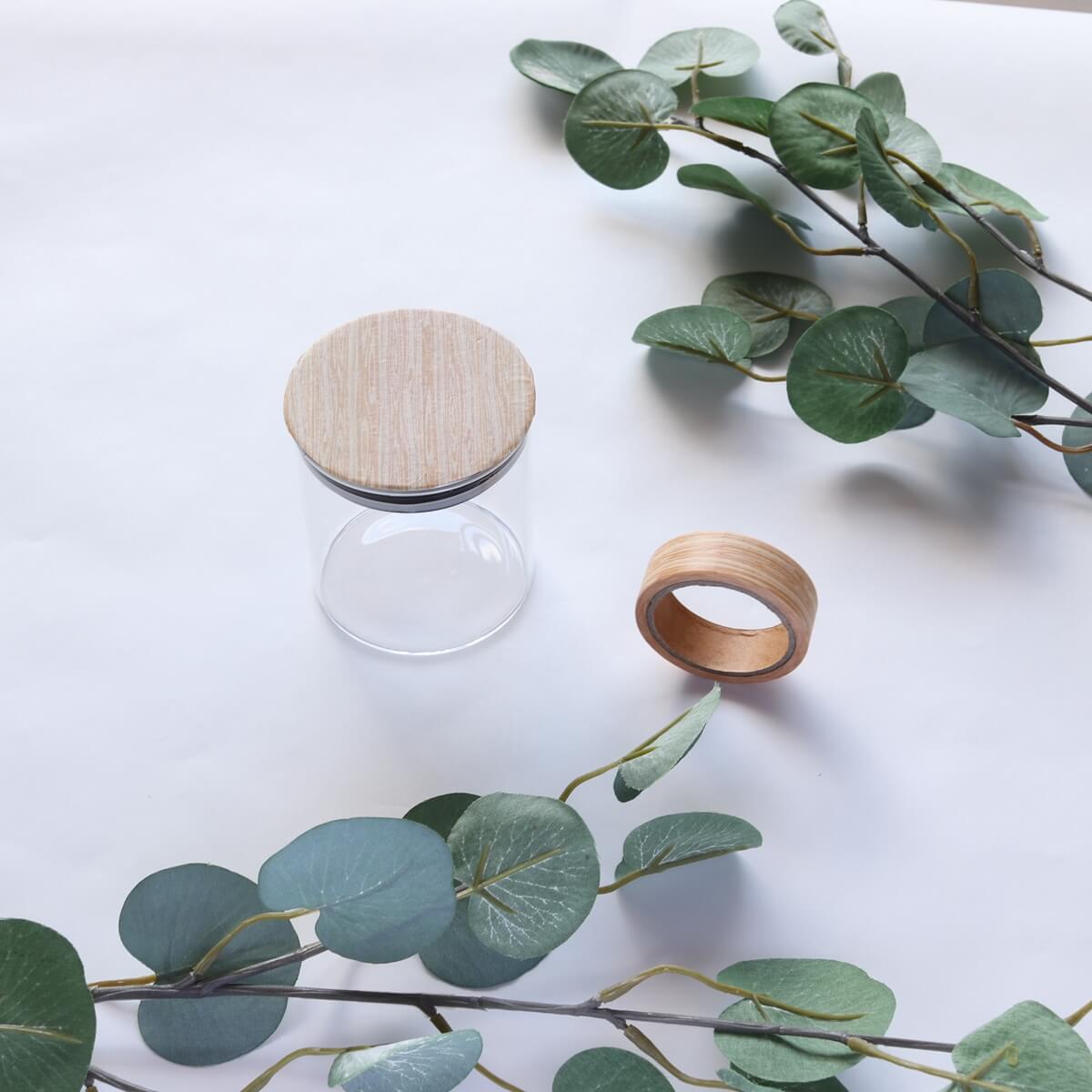 マステ マスキングテープ 木目 6m 096145