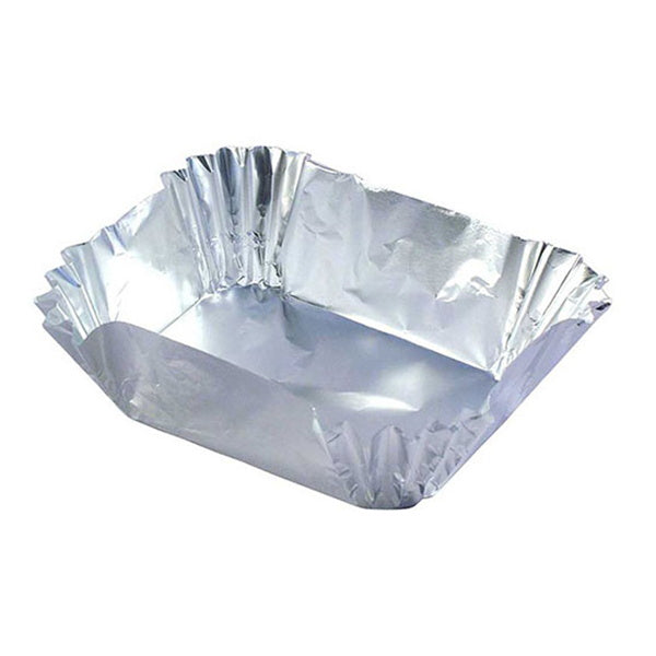 【在庫限り】料理用アルミケース角中深型40枚 098105