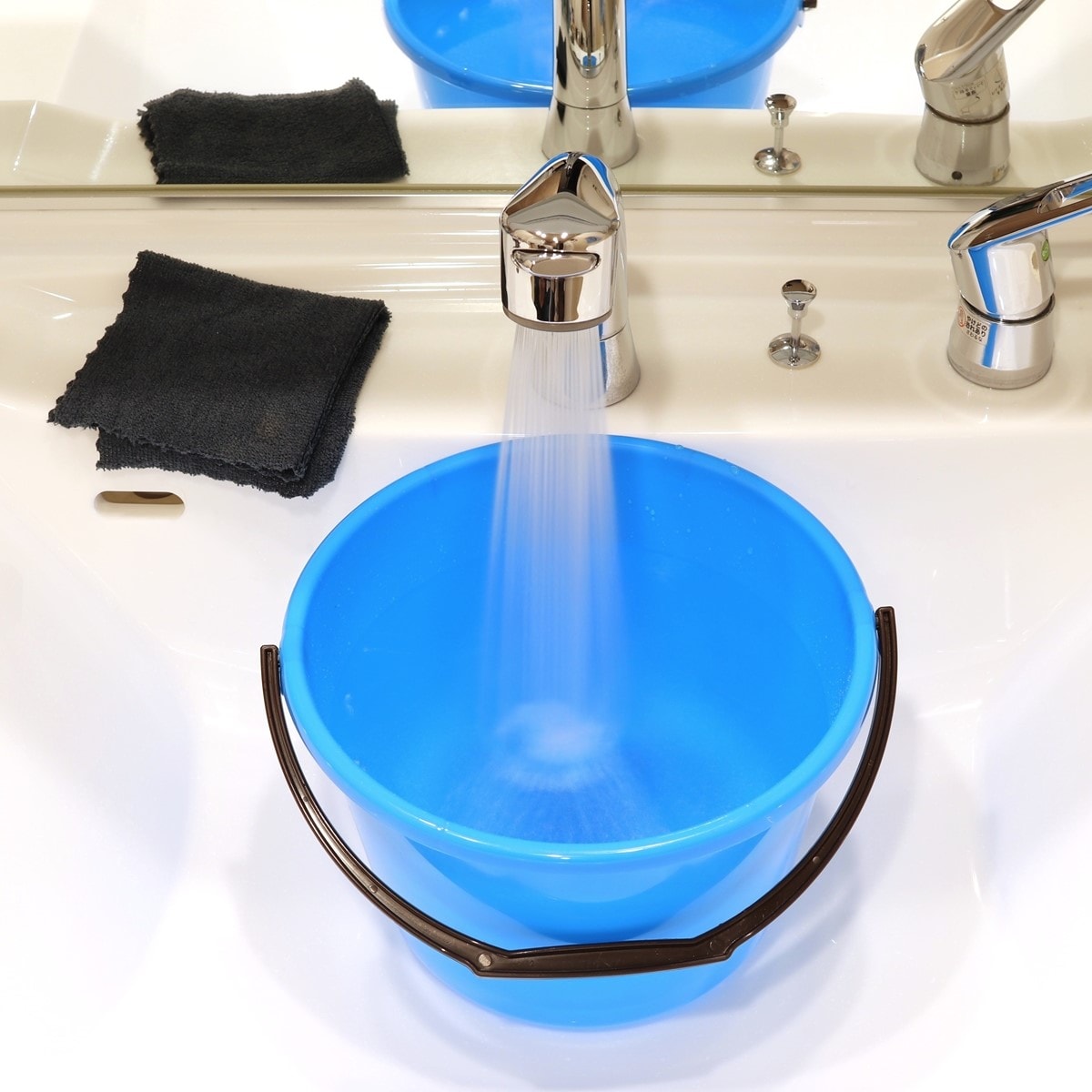 バケツ ビッグバケツ 6L ブルー 099327