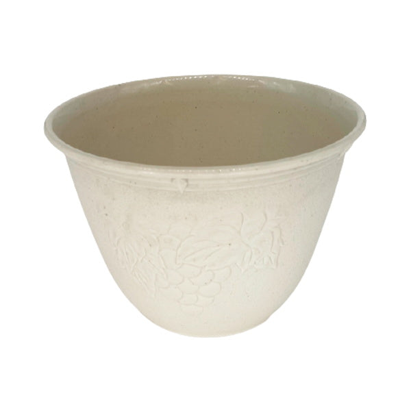 【OUTLET】植木鉢 プランター フラワーポット ビオラデコ 8号 ホワイト 099707