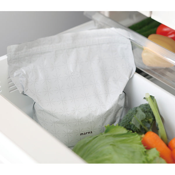 お米保存袋 マーナ(marna) K737W 極(きわみ) お米保存袋 ホワイト 約3.6L 201783