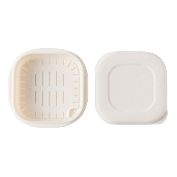 食品保存容器 冷凍容器 ごはん冷凍 マーナ(marna) K745 極(きわみ) 冷凍ご飯容器 ホワイト 201784