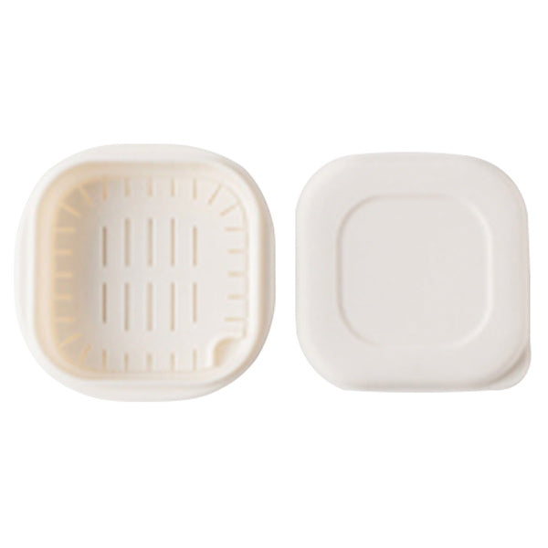 食品保存容器 冷凍容器 ごはん冷凍 マーナ(marna) K748W極(きわみ) 冷凍ご飯容器 2個入り ホワイト 201785