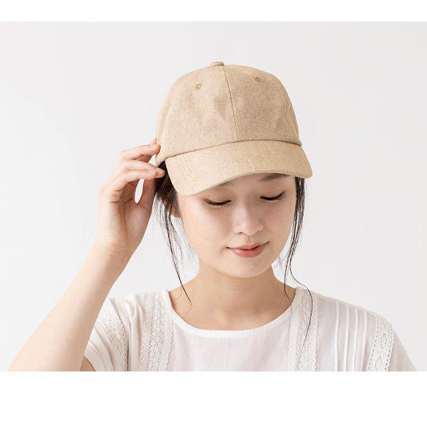 【OUTLET】キャップ レディース 帽子 ぼうし夏用 ポリジュートキャップ 204030