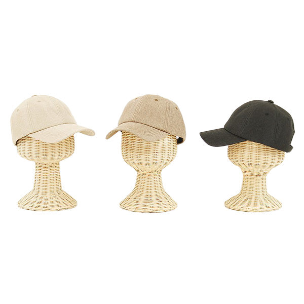 【OUTLET】キャップ レディース 帽子 ぼうし夏用 ポリジュートキャップ 204030