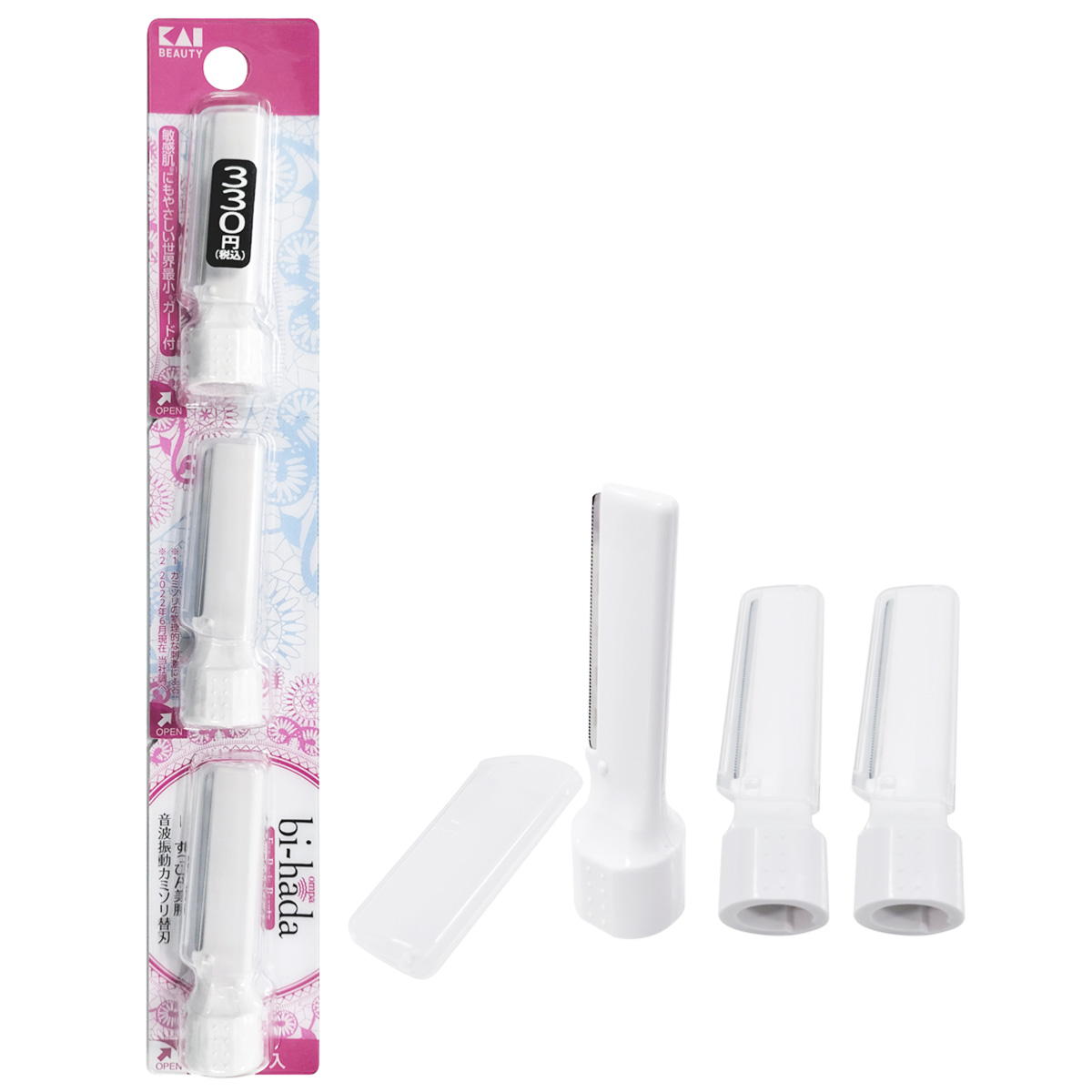 貝印bi-hada ompaL替刃3個入 212032