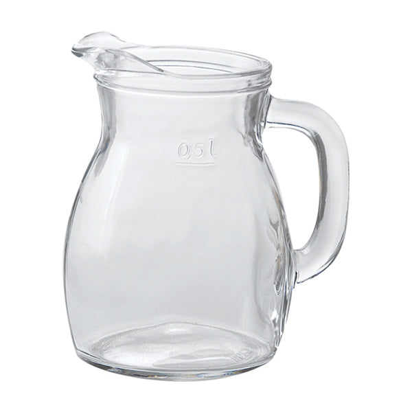 ミルクジャグ デキャンタ ワイン サングリア ガラスピッチャー 600ml ボルミオリ・ロッコ ケーアイ78920671 216643