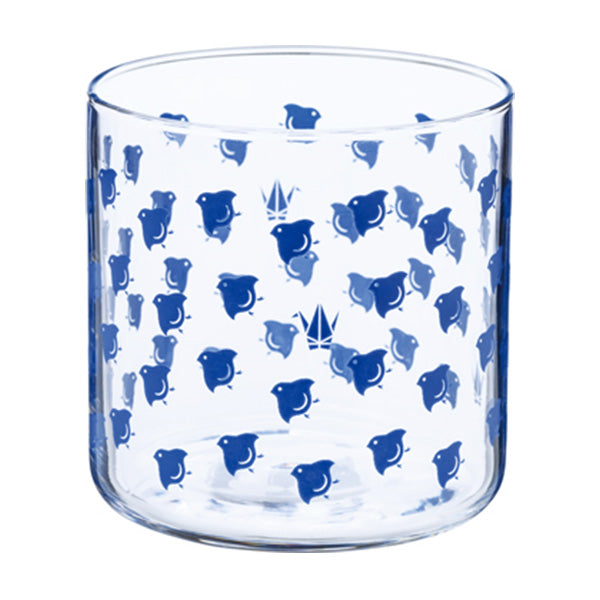 【在庫限り】ガラスコップ グラス K-ai(ケーアイ) SHINOBII-シノビ シノビグラス 隠れ折り鶴千鳥 ケーアイ78357651 216652