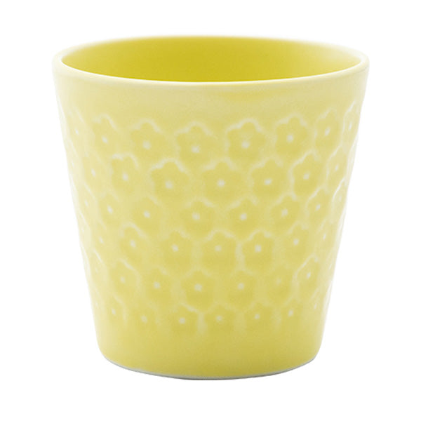 【OUTLET】切立マグ コップ カップ 切立カップ 磁器グラス モダン かわいい 黄 ケーアイ78002353 216665