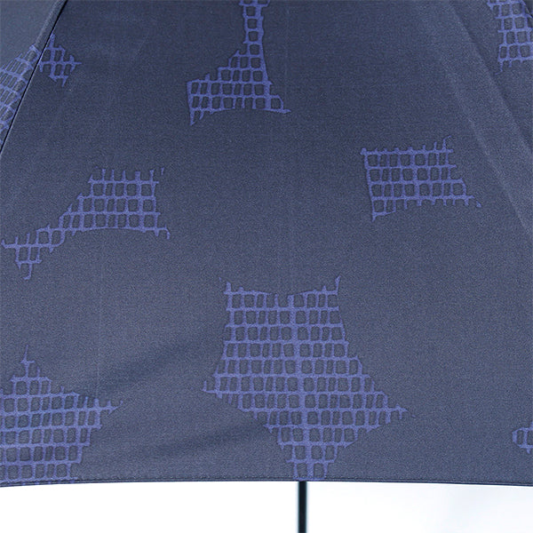 【OUTLET】日傘 レディース 婦人 折りたたみ UV対策 紫外線 変形ドット柄 折りたたみ日傘 日焼け 日除け 217179