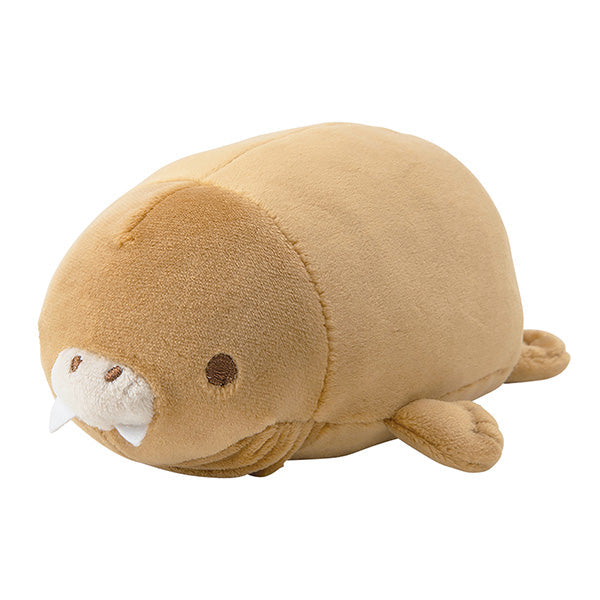 【在庫限り】ぬいぐるみ ミニマスコット りぶはあと マシュマロアクアミエマスコットセイウチ 約H8×W9×D11cm 217702