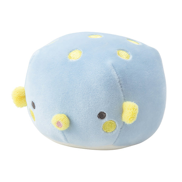 【在庫限り】ぬいぐるみ ミニマスコット りぶはあと マシュマロアクアミエマスコットハコフグ W9xD10.5xH10.5cm 217704