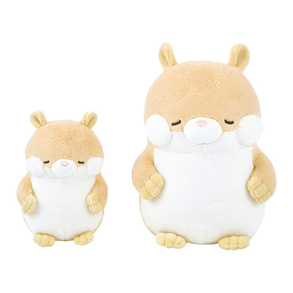 抱き枕 ぬいぐるみ りぶはあと ポクシン抱きまくら Sサイズ はむ 洗濯OK H16×W11×D10cm 217710