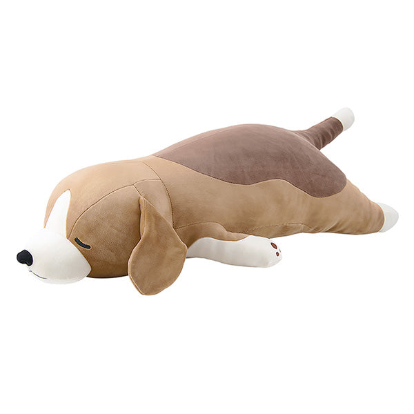 抱き枕 りぶはあと プレミアムねむねむアニマルズ 抱きまくら Mサイズ ビッキー 洗濯OK W53xD23xH14cm 217715