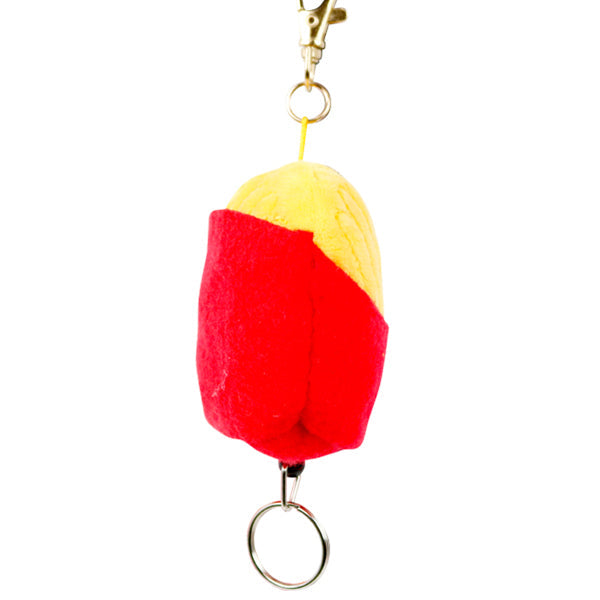 【OUTLET】キーホルダー リール付 キーリール チャーム ドムドムポテト 217941