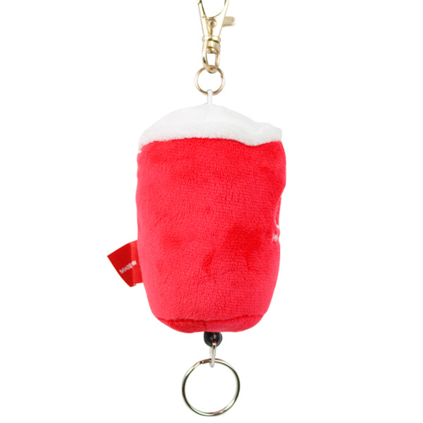 【OUTLET】キーホルダー リール付 キーリール チャームドムドムドリンク 217942
