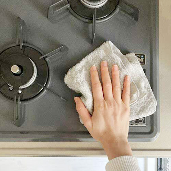 ダスター 台ふきん 布巾 キッチンクロス マルチダスター ワールドクリエイト パイルレンジクロス グレー 30×30cm 218130