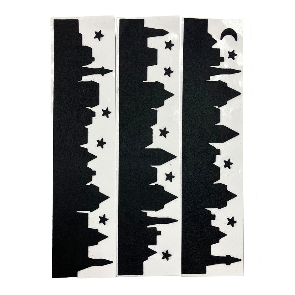 貼ってはがせる結露吸水シート夜の街並み3枚入 301481