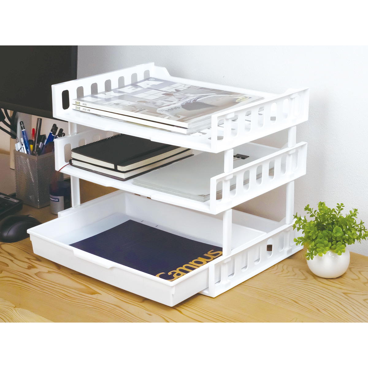 A4ペーパーラック横型 W 301537