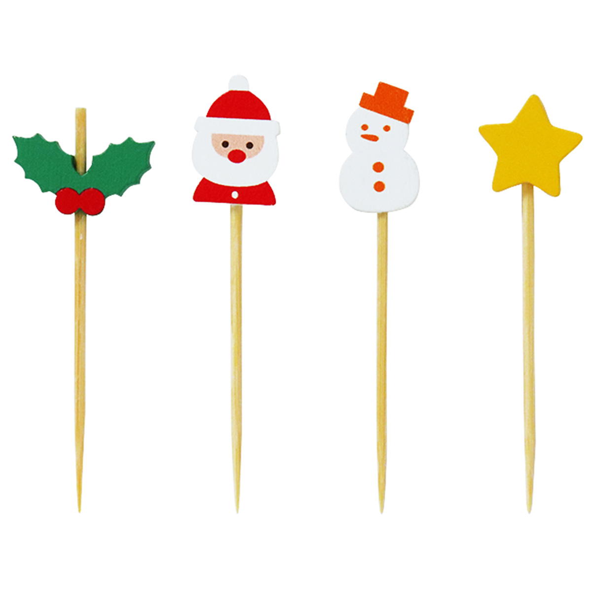 オードブルピッククリスマスミニ8本 301959