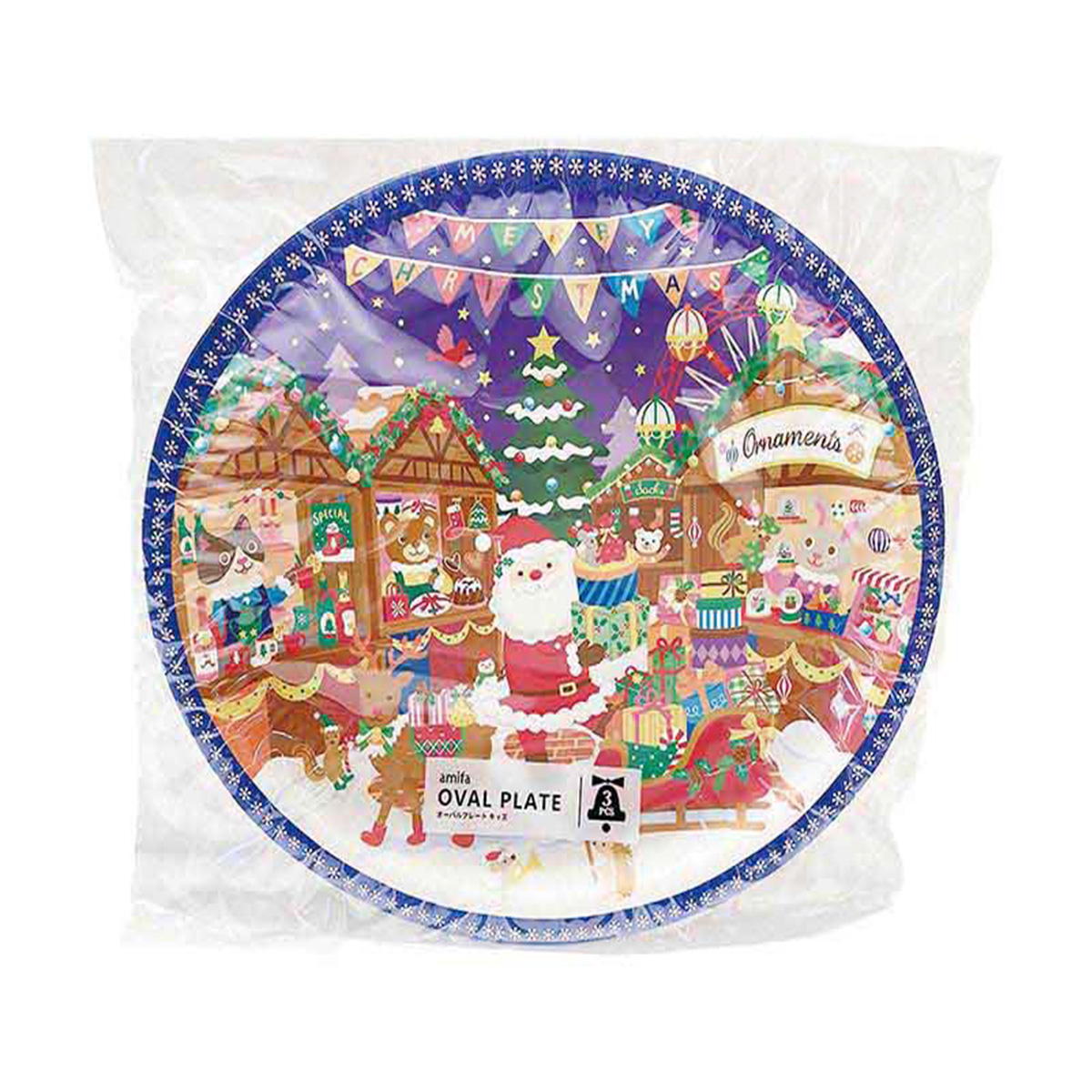 オーバルプレート 3P キッズ 302359