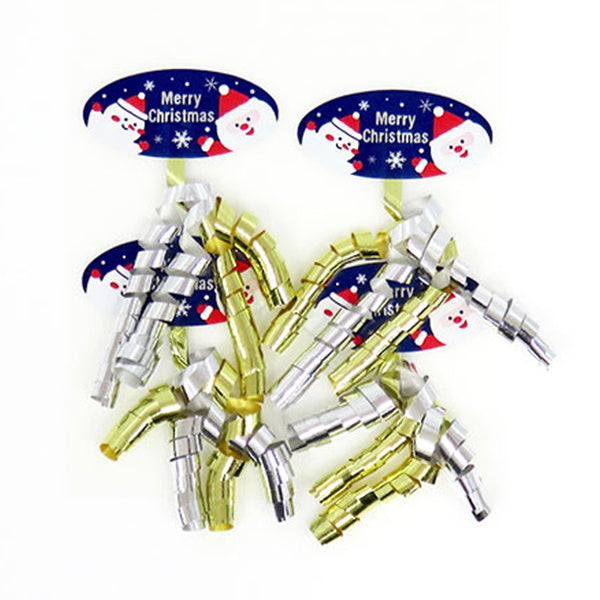 【OUTLET】カーリングリボンシール 4P サンタ 303213