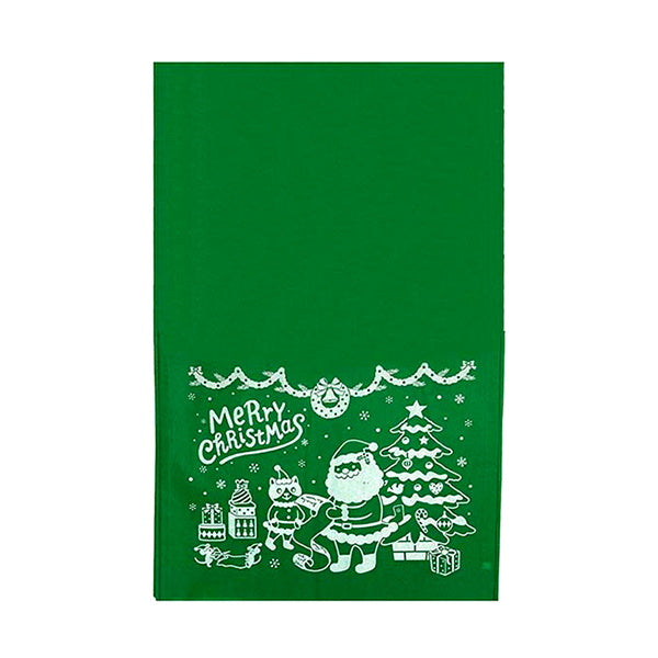 【OUTLET】不織布バッグ LL キッズサンタ リボン付 303273