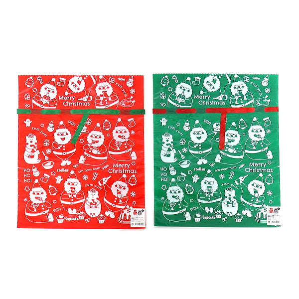 【OUTLET】巾着BAG LL 不織布もぐもぐサンタ 303290