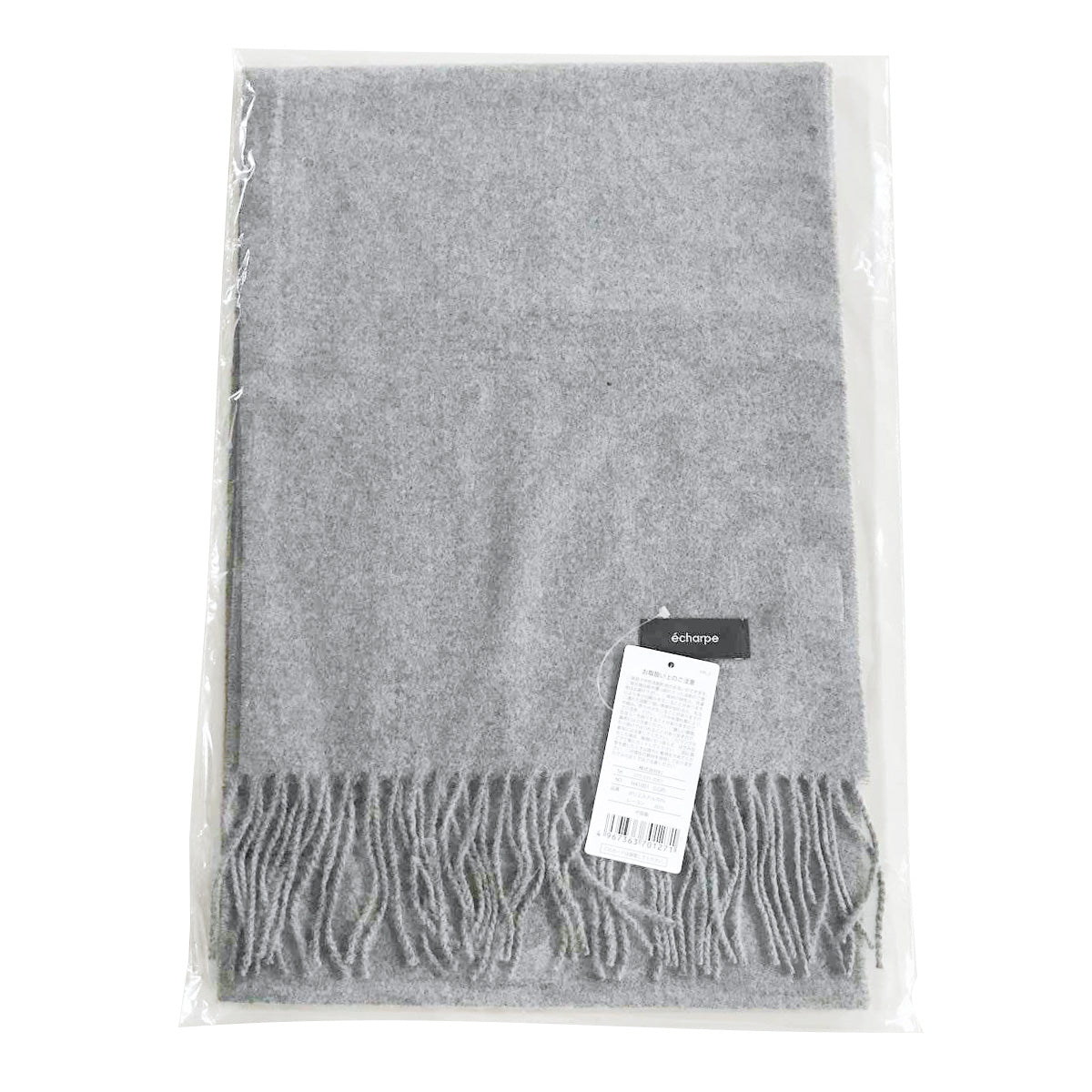 【OUTLET】マフラー 首巻き MUFFLER GREY グレー 30cm x 180cm 303694