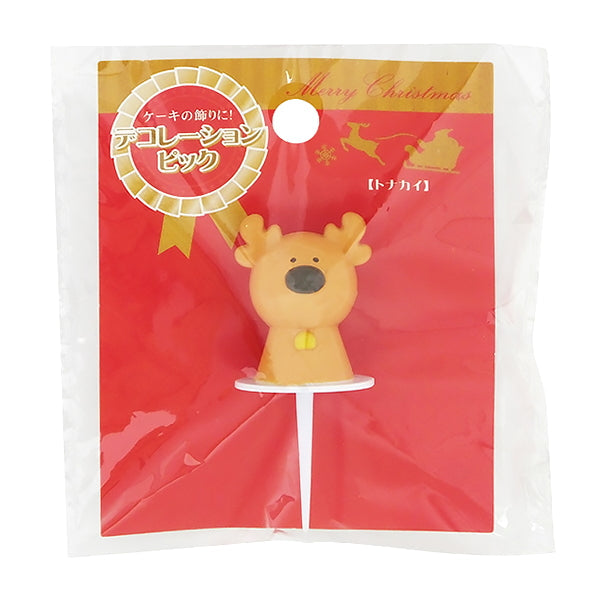ケーキ用 デコレーションピック トナカイ 303930