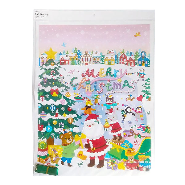 【OUTLET】ソフトフィルムバッグ L キッズ リボン付 304003