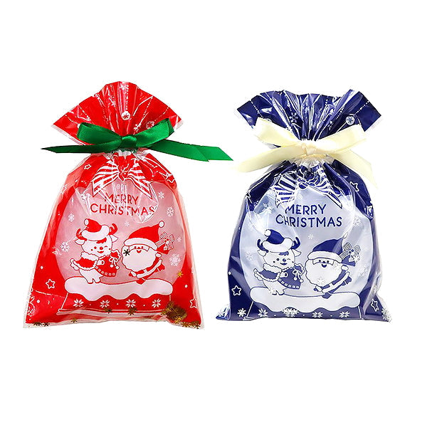 【OUTLET】巾着BAG M PEスパンコール スノードーム 304017