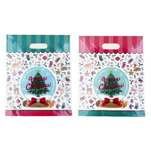 【OUTLET】ソフトハンディプレゼント用バッグ M 5P スノーフォレスト 304045