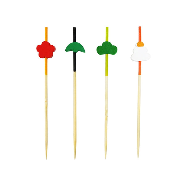 おかずピック 料理ピック お正月 おせち料理 かんざし串 祝 10本 304120