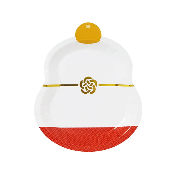 ペーパープレート鏡餅型6枚 304138