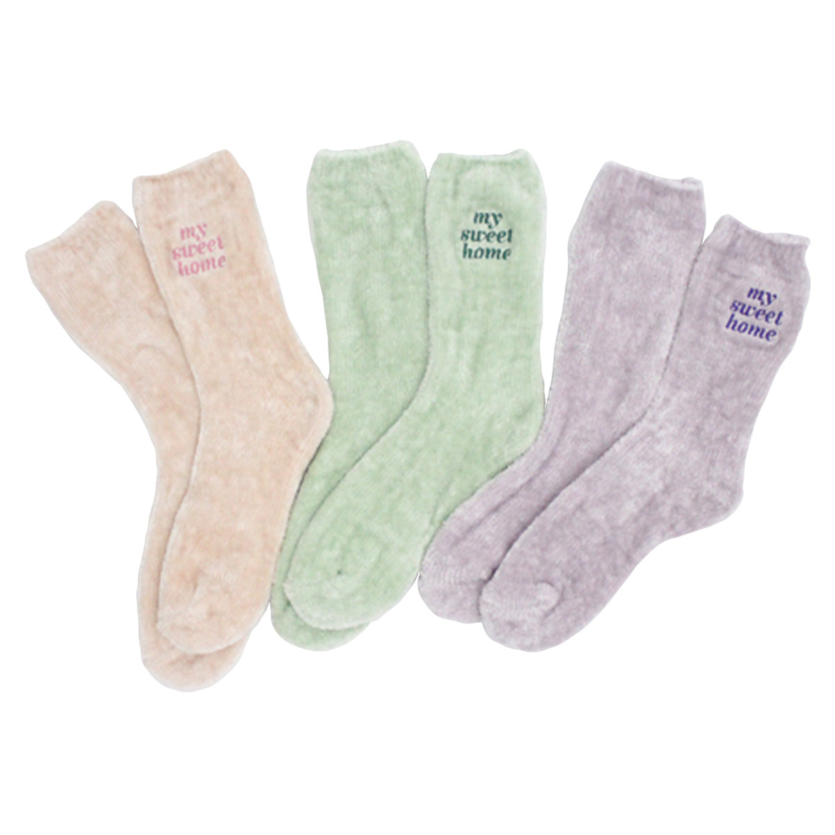 【OUTLET】靴下 ルームソックス レディース 女性 婦人 もこもこソックス A 約22?24cm 304260