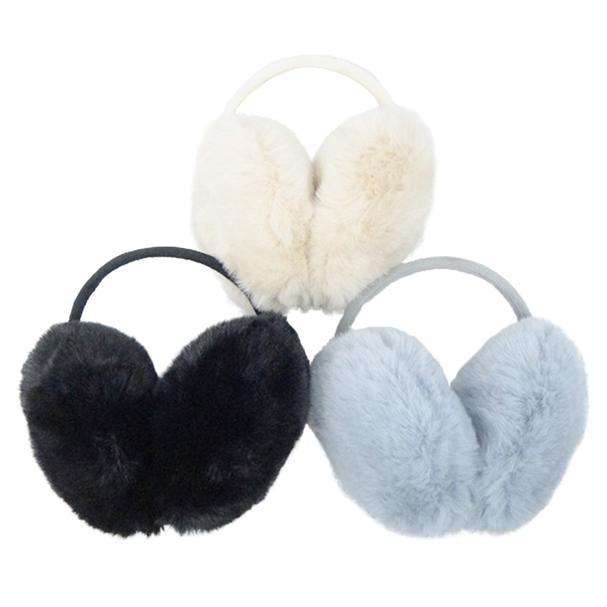 【OUTLET】ワイドふかふかイヤーマフ アソート 304358