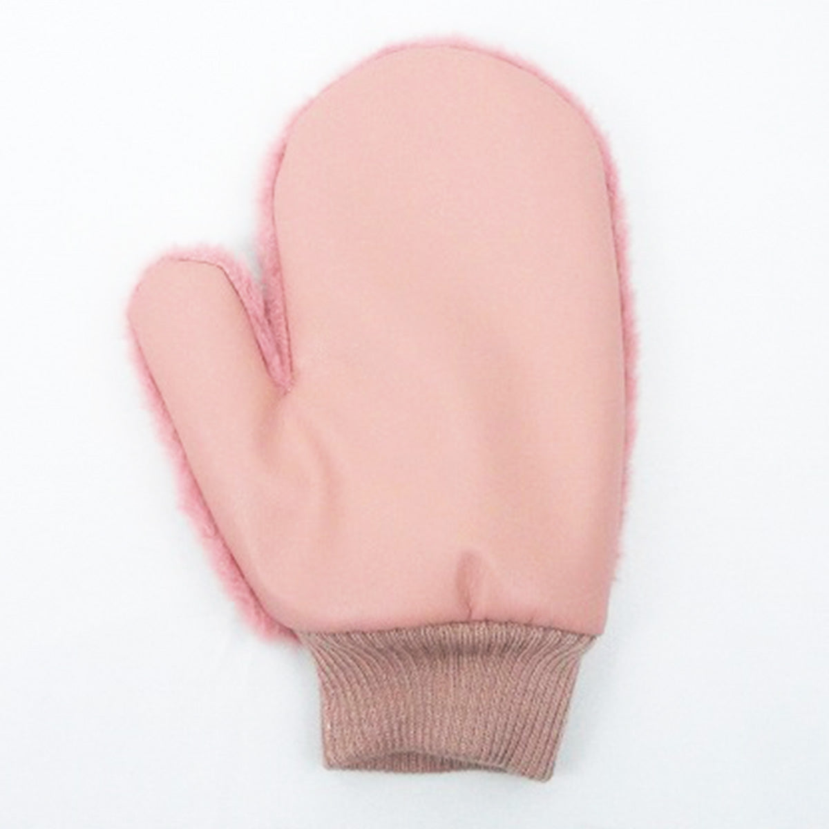 【OUTLET】モコモコ手袋 ふわふわミトン手袋 くすみピンク 304471