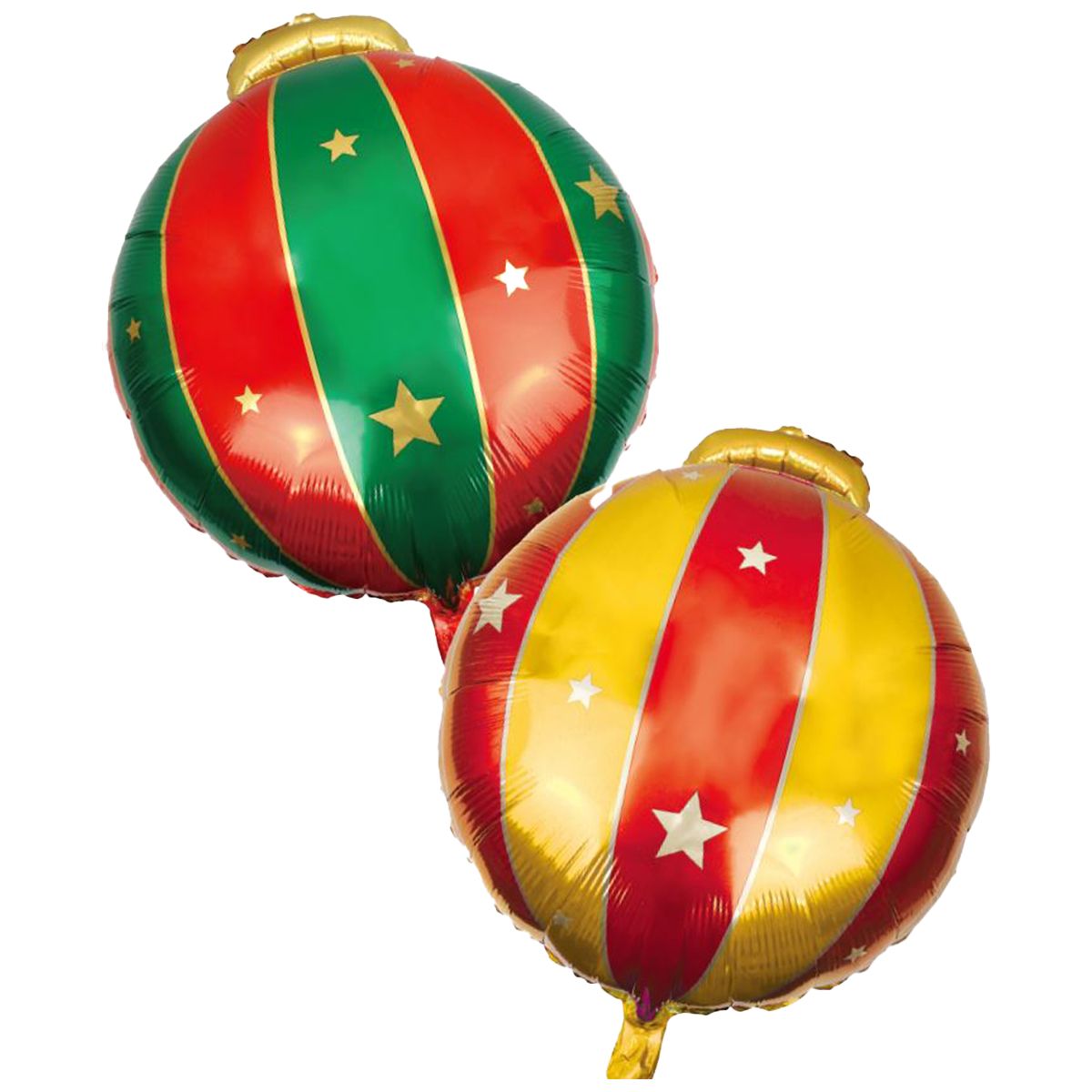 【OUTLET】風船 アルミバルーン クリスマス オーナメントボール 304497