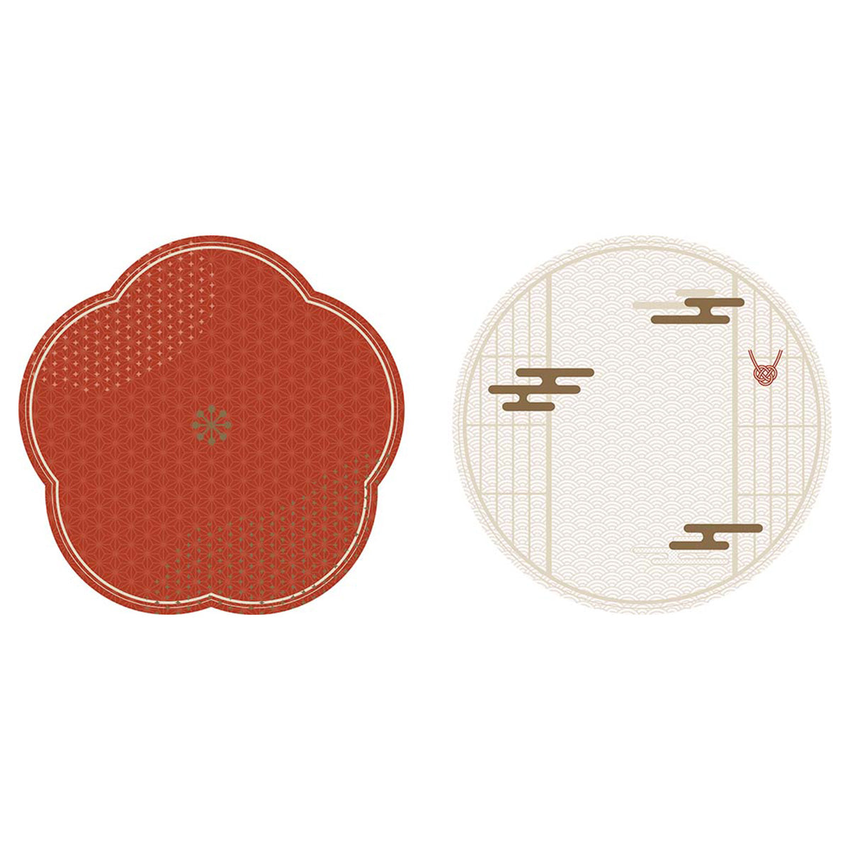 お正月 テーブルマット ランチョンマット 3P モダンテイスト 304782