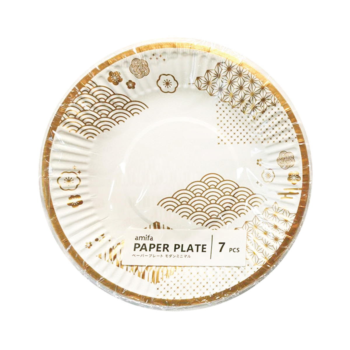 ペーパープレート 7P モダンミニマル 305139