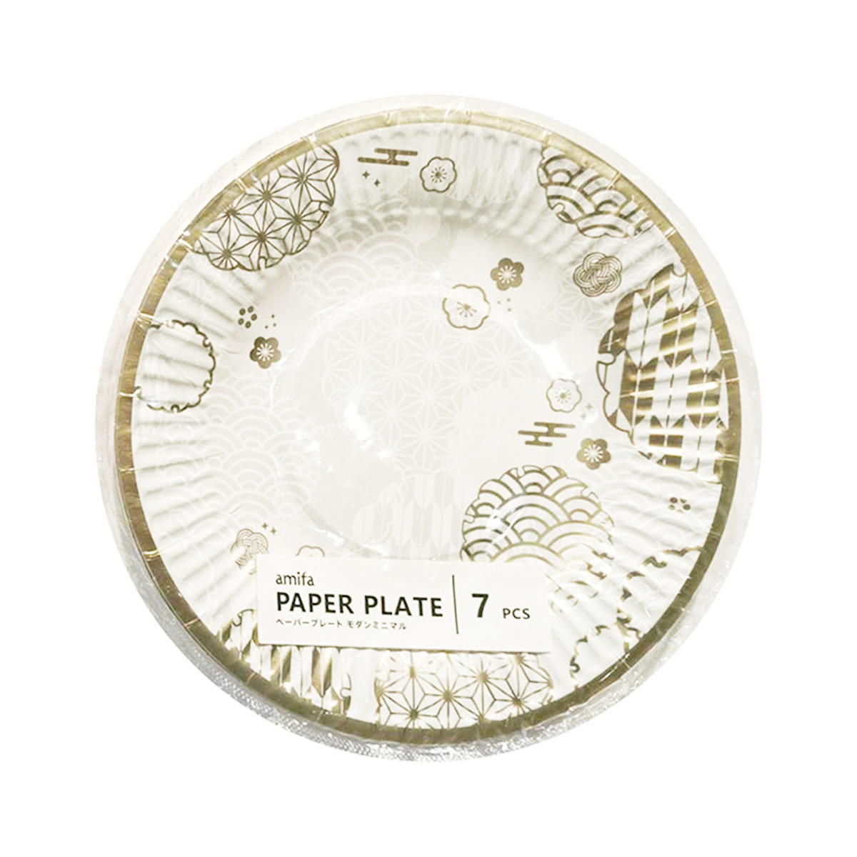 ペーパープレート 7P モダンミニマル 305139
