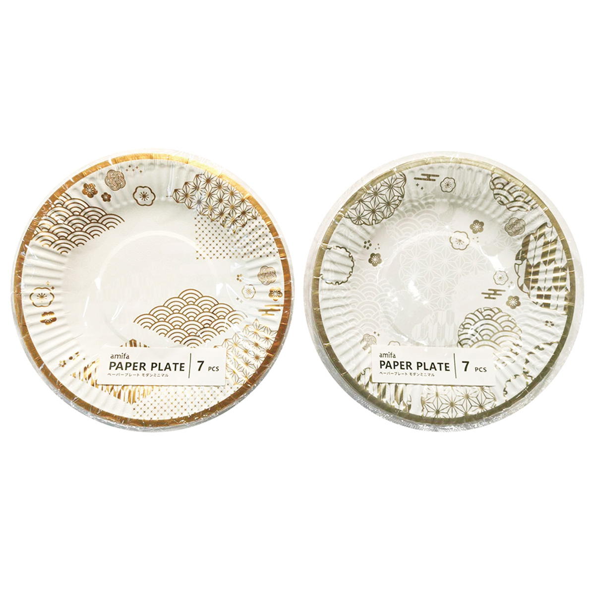 ペーパープレート 7P モダンミニマル 305139