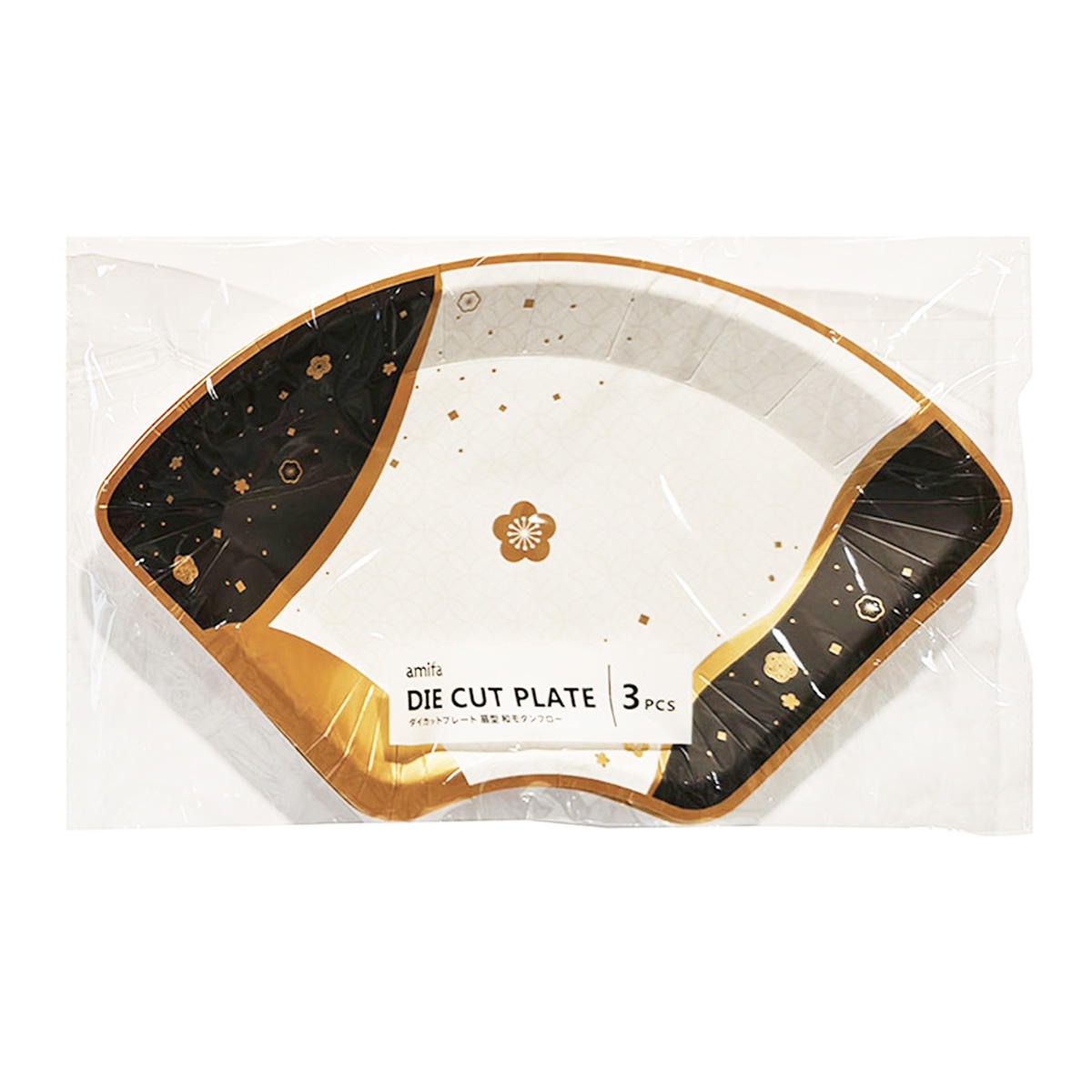 ダイカットプレート 3P 扇型 和モダンフロー 305141