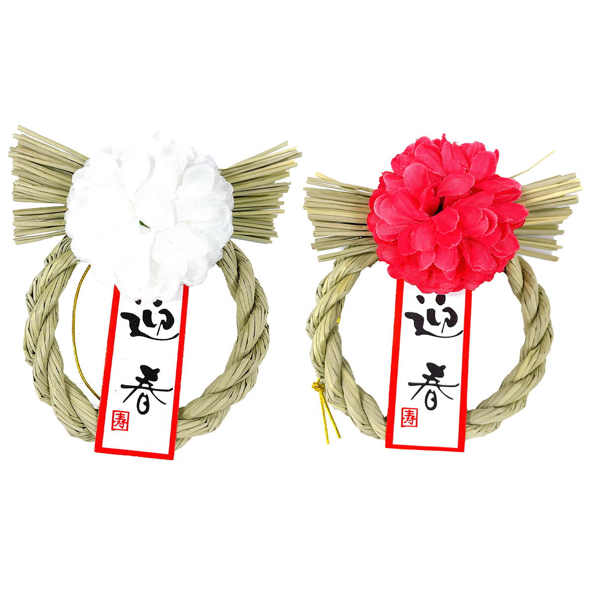 ミニしめ縄 フラワー YV 305206