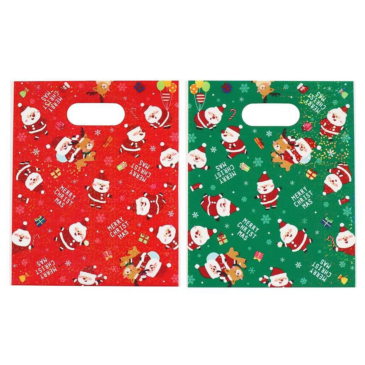 オーバルバッグ S ホログラム サンタ 305338